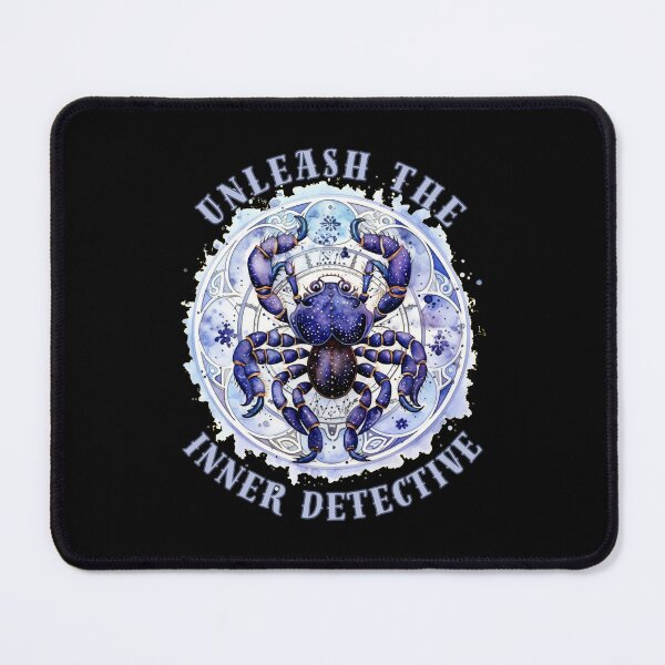 Item preview, Unleash The Inner Detective. scorpio funny designed and sold by ZodiacWonders.