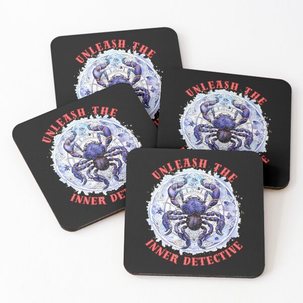 Item preview, Unleash The Inner Detective. scorpio star sign designed and sold by ZodiacWonders.