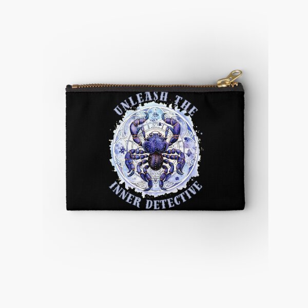 Item preview, Unleash The Inner Detective. scorpio funny designed and sold by ZodiacWonders.