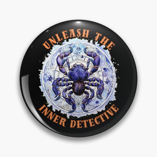 Item preview, Unleash The Inner Detective. scorpio november designed and sold by ZodiacWonders.