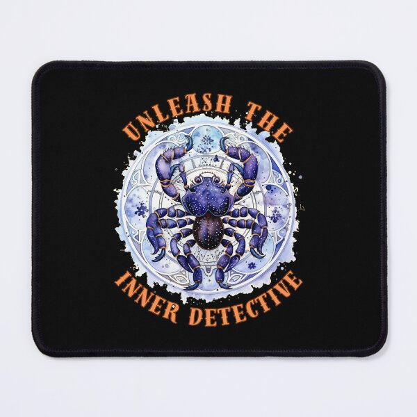 Item preview, Unleash The Inner Detective. scorpio november designed and sold by ZodiacWonders.