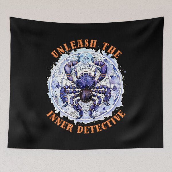Item preview, Unleash The Inner Detective. scorpio november designed and sold by ZodiacWonders.