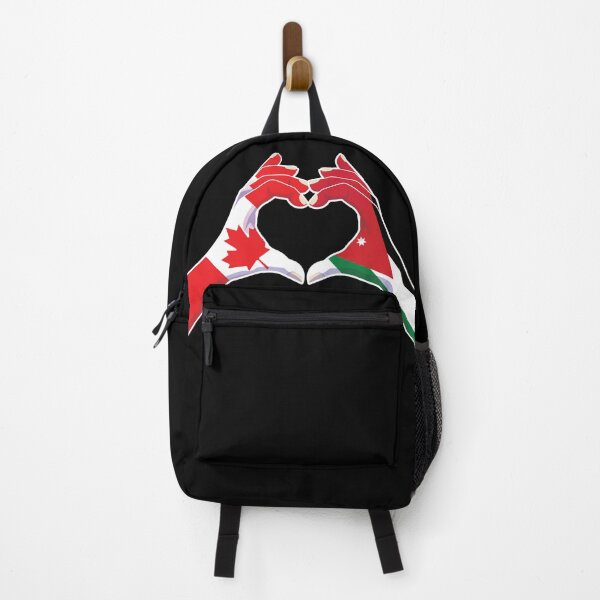 Item preview, Jordanian Jordan Canadian Canada Love Heart Peace designed and sold by FlagX.