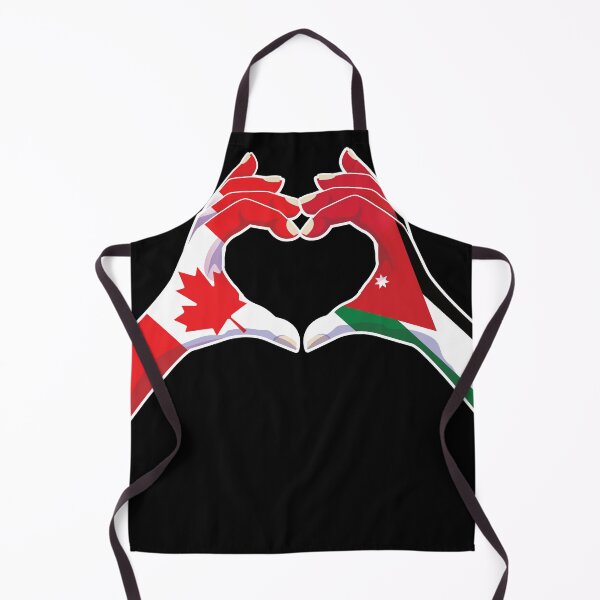 Item preview, Jordanian Jordan Canadian Canada Love Heart Peace designed and sold by FlagX.