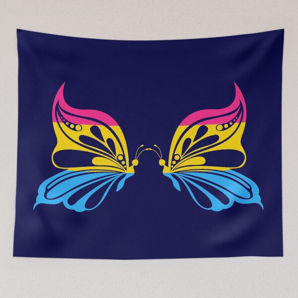 Item preview, Camisa pansexual - Diseño de bandera pansexual de mariposa designed and sold by kakarikihill.