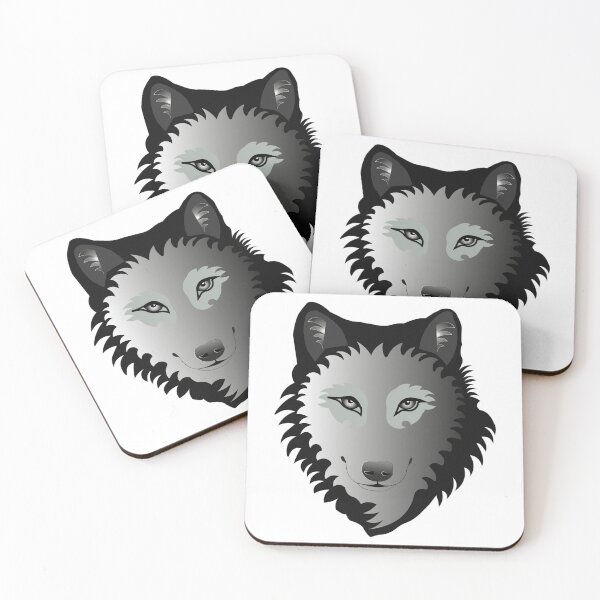 Item preview, Gray eyed black wolf designed and sold by ManaRodrigues.