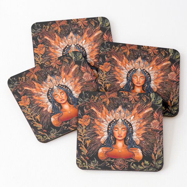 Item preview, Blissful radiant beautiful  woman face designed and sold by Modern-Tropical.