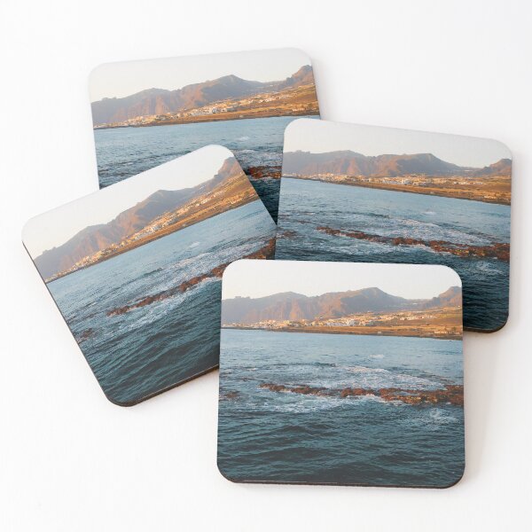 Item preview, Océano tranquilo de Canarias en la costa rocosa designed and sold by RelaxingEscapes.