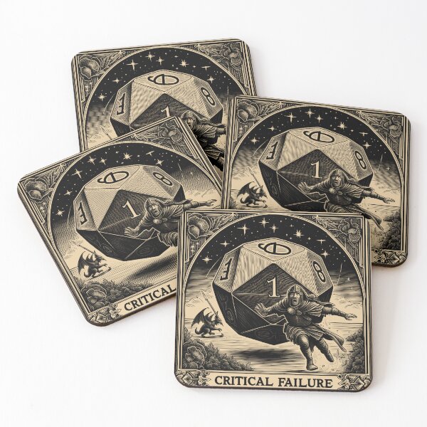 Item preview, Oops - Critical Failure designed and sold by MysticVault.