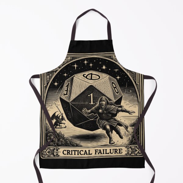 Item preview, Oops - Critical Failure designed and sold by MysticVault.