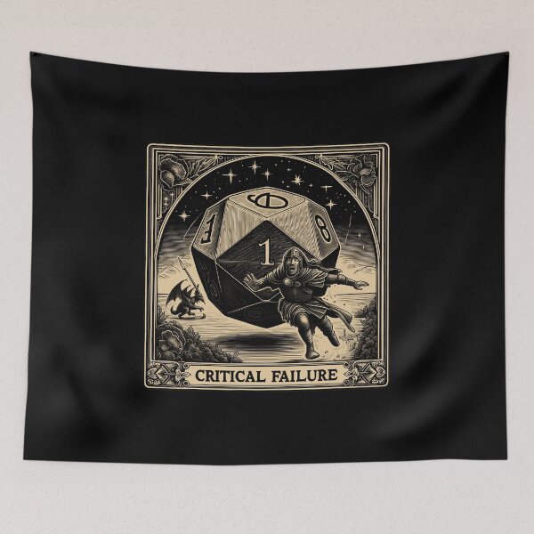 Item preview, Oops - Critical Failure designed and sold by MysticVault.