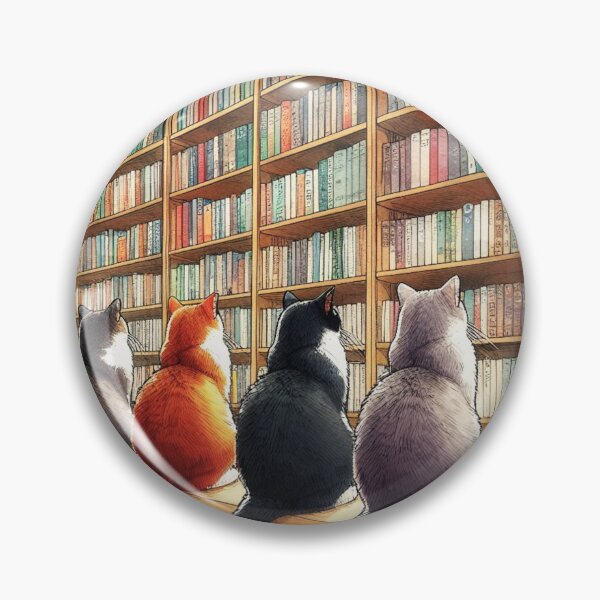 Item preview, Cat's library. designed and sold by growing-mom.