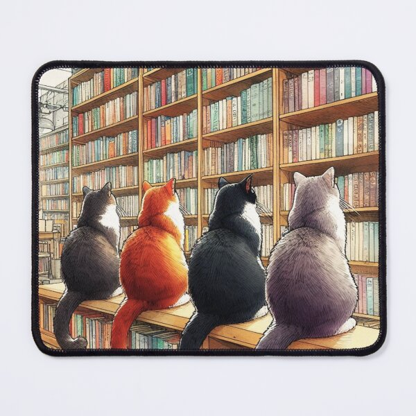 Item preview, Cat's library. designed and sold by growing-mom.