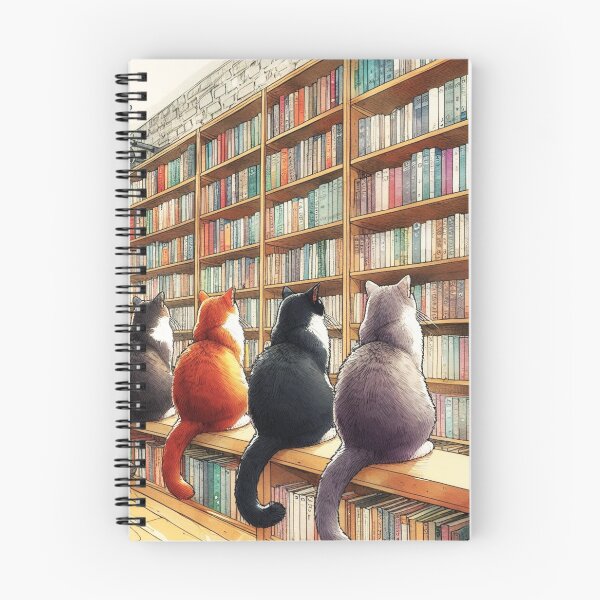 Item preview, Cat's library. designed and sold by growing-mom.