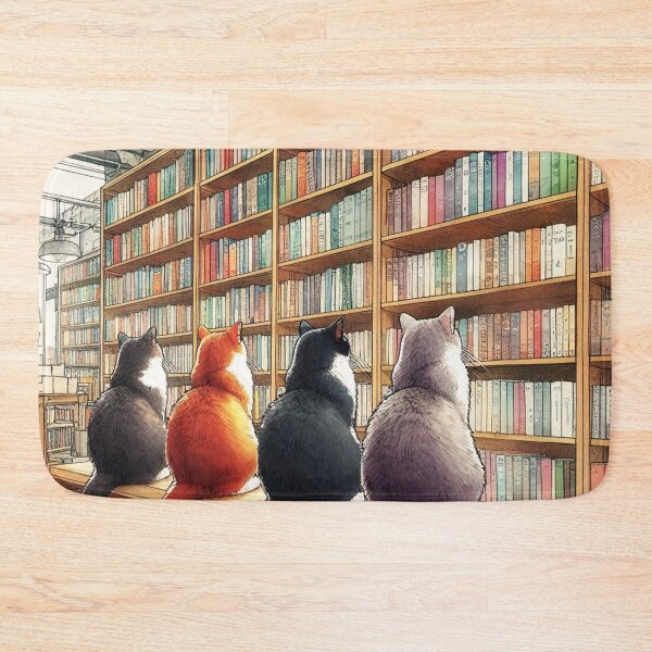 Item preview, Cat's library. designed and sold by growing-mom.