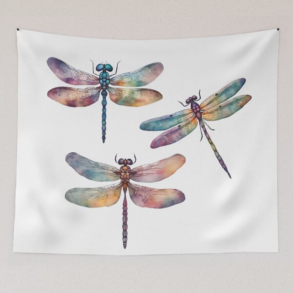 Item preview,  Watercolor Dragonfly Trio designed and sold by Fashon1.