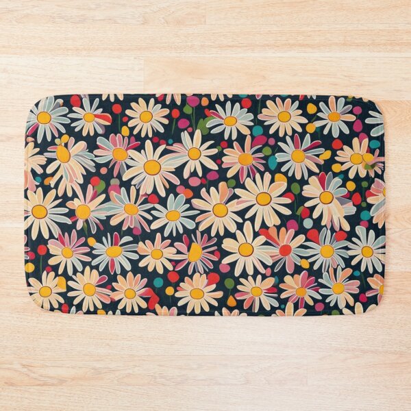 Item preview, Abstract Colorful Daisy Pattern designed and sold by calibrit.