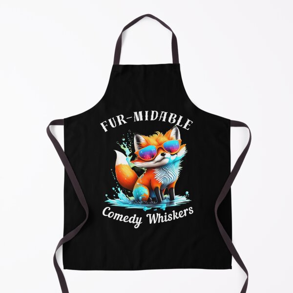 Item preview, Fur-Midable Comedy Whiskers designed and sold by FoxVibes.