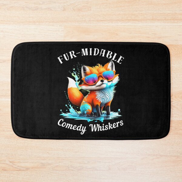 Item preview, Fur-Midable Comedy Whiskers designed and sold by FoxVibes.