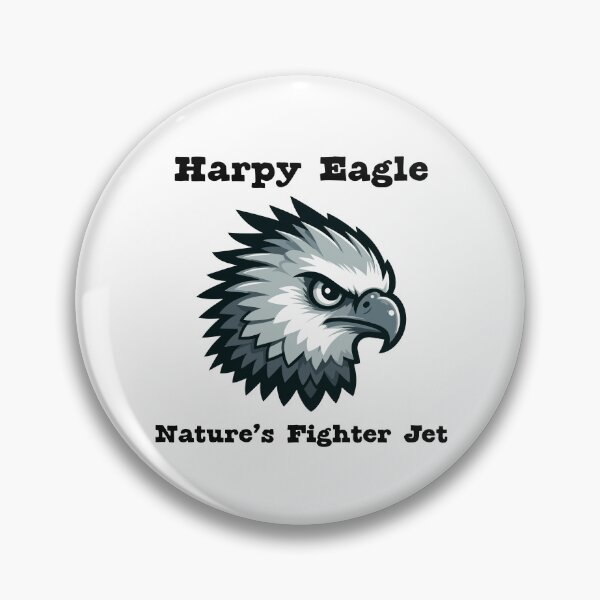 Item preview, Harpy Eagle Bird of Prey designed and sold by DinoKate.