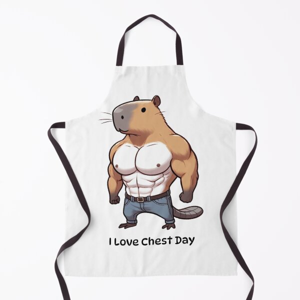 Item preview, I Love Chest Day Capybara Version designed and sold by LemuellTrends.