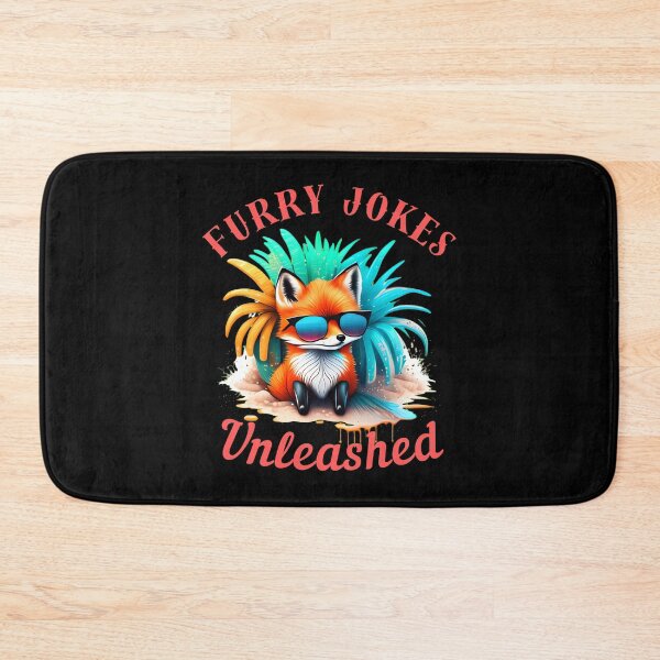 Item preview, Furry Jokes Unleashed. fox head designed and sold by FoxVibes.