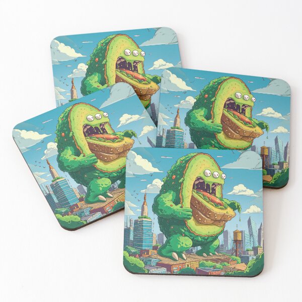Item preview, Avo-zilla: Avocado Toast Monster Conquers City designed and sold by jamessismanes.