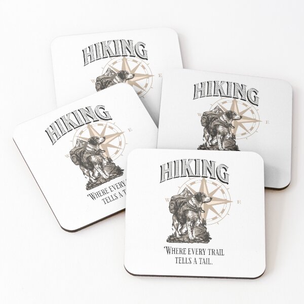Item preview, Dog Hiking Every Trail Tells A Tail designed and sold by EllamaeRose.