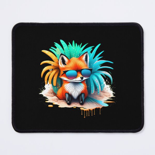 Item preview, Fox Wearing Sunglasses designed and sold by FoxVibes.