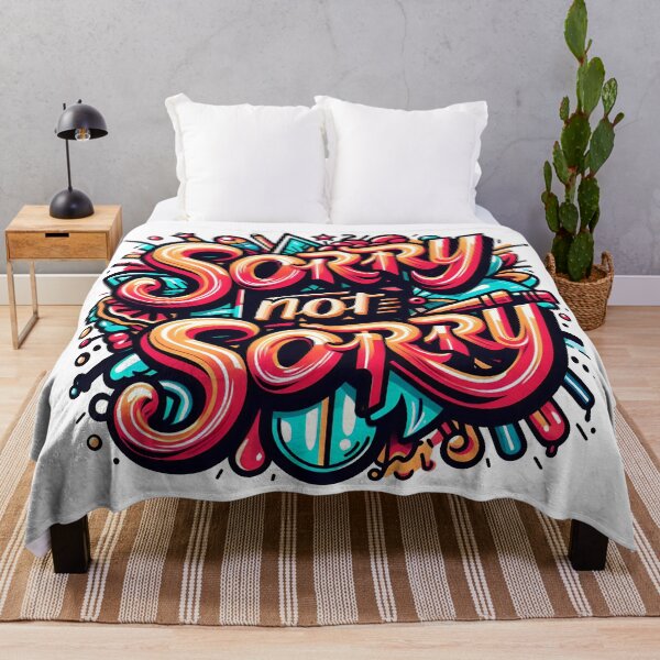 Item preview, Sorry not sorry, typography designed and sold by maxmaj.