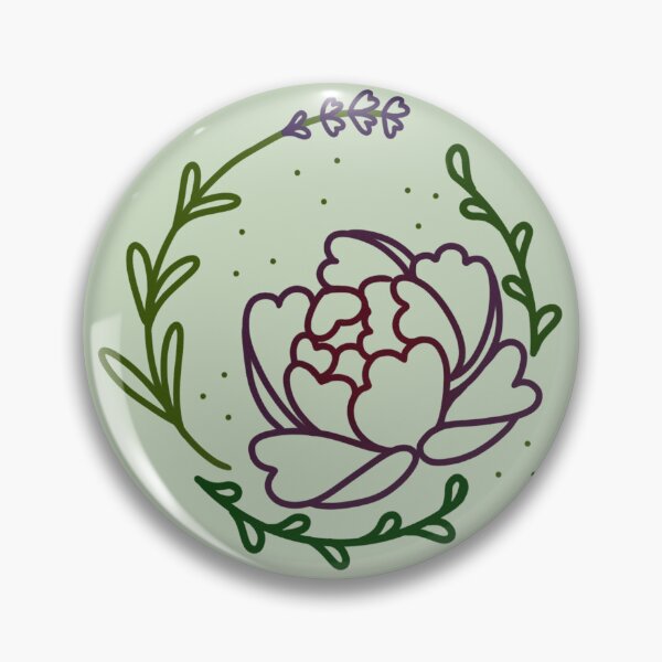 Item preview, Lavender and peony designed and sold by YourFriendFae.