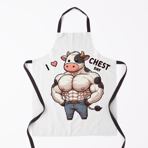 Item preview, I Love Chest Day Cow Version designed and sold by LemuellTrends.