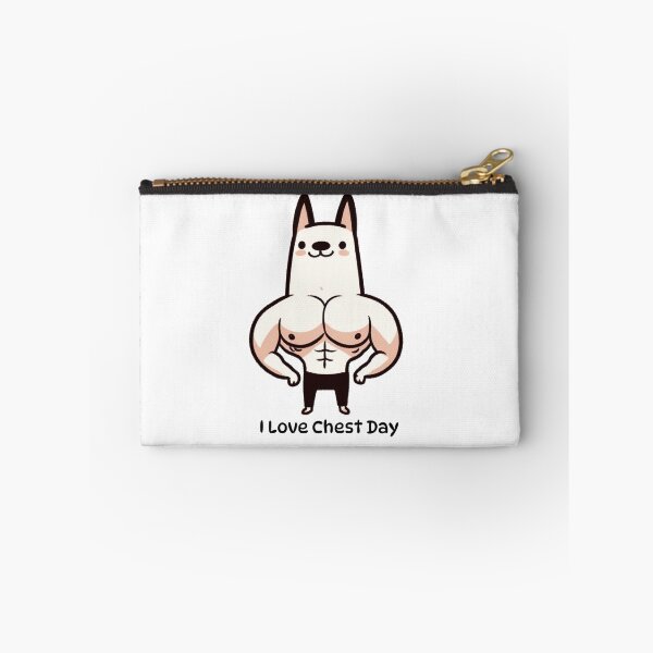 Item preview, I Love Chest Day Dog Version designed and sold by LemuellTrends.