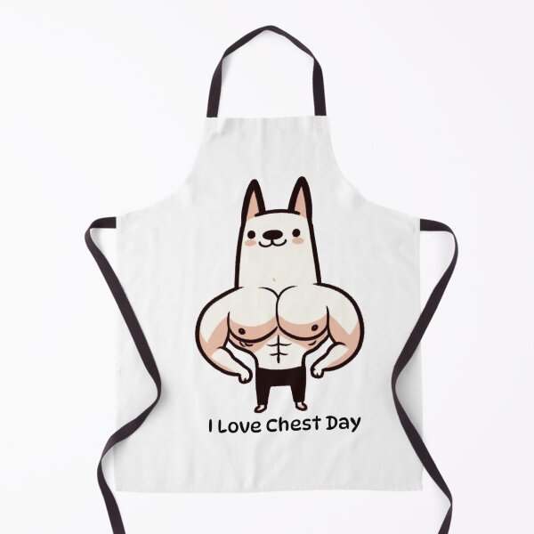 Item preview, I Love Chest Day Dog Version designed and sold by LemuellTrends.