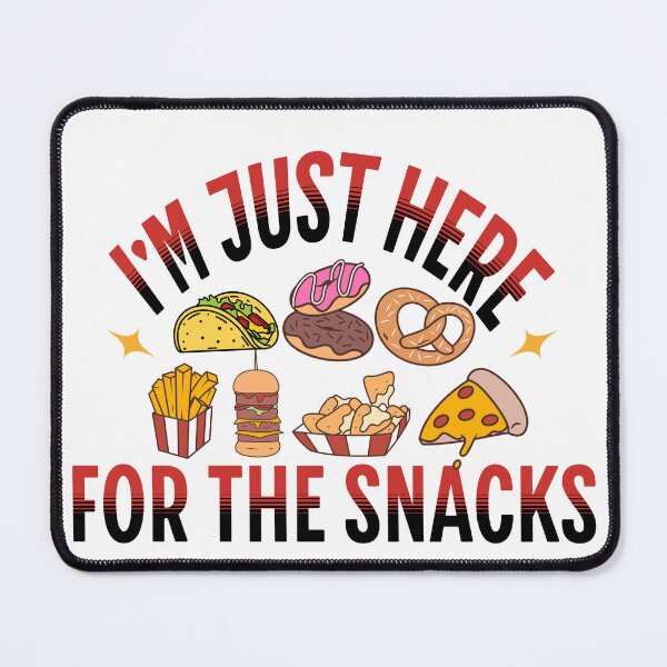 Item preview, I'm Just Here For the Snacks designed and sold by retrorascal.
