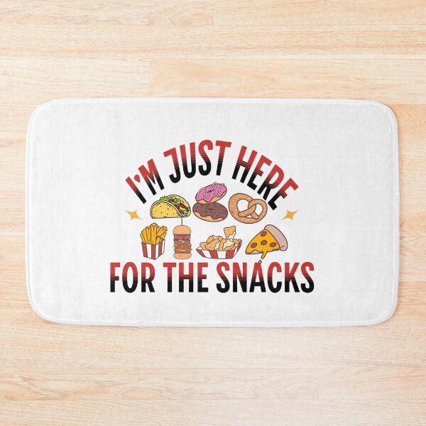 Item preview, I'm Just Here For the Snacks designed and sold by retrorascal.