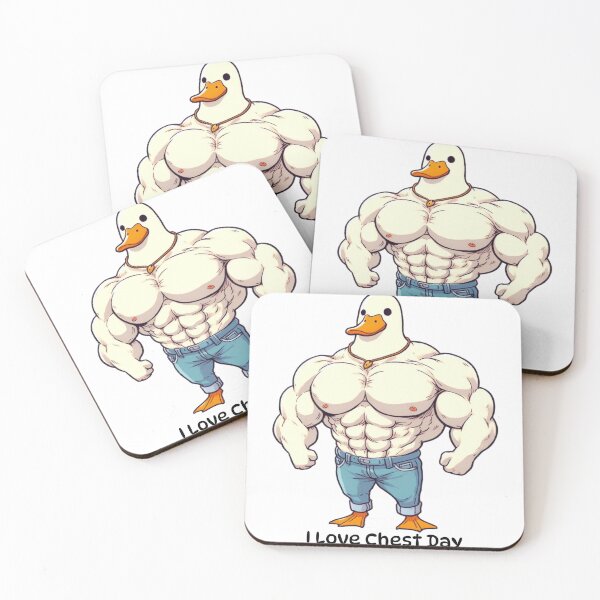 Item preview, I Love Chest Day Duck Version designed and sold by LemuellTrends.