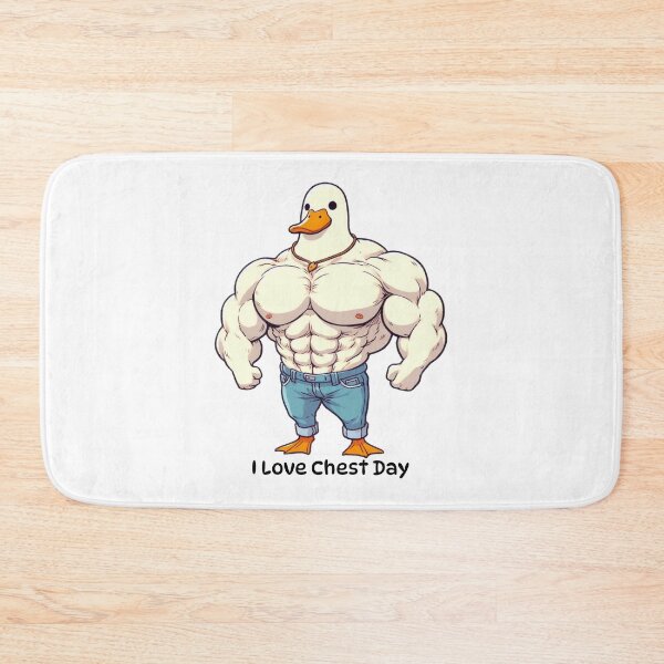 Item preview, I Love Chest Day Duck Version designed and sold by LemuellTrends.
