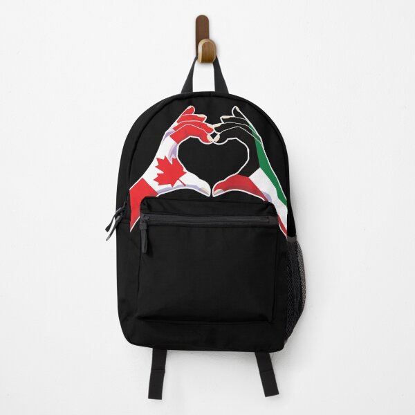 Item preview, Kuwait Kuwaiti Canadian Canada Love Heart Peace designed and sold by FlagX.