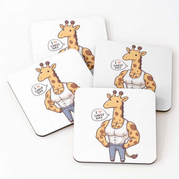 Item preview, I Love Chest Day Giraffe Version designed and sold by LemuellTrends.