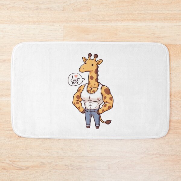 Item preview, I Love Chest Day Giraffe Version designed and sold by LemuellTrends.