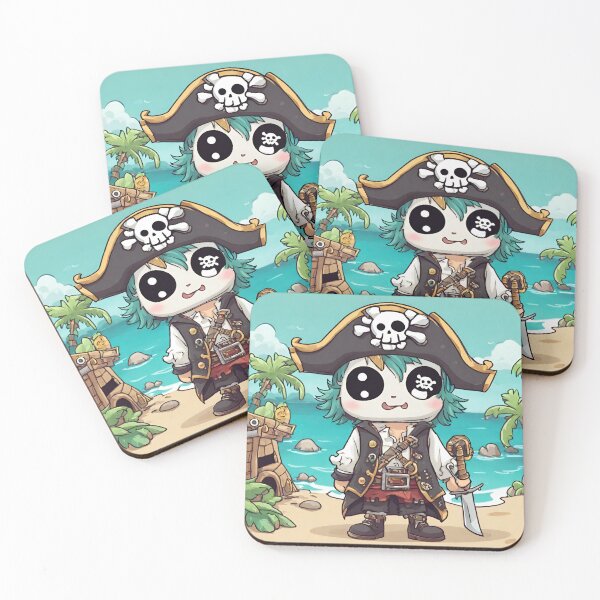Item preview, Kawaii cute pirate designed and sold by GJ-Creations.