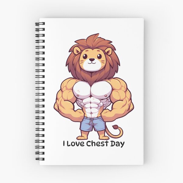 Item preview, I Love Chest Day Lion Version designed and sold by LemuellTrends.