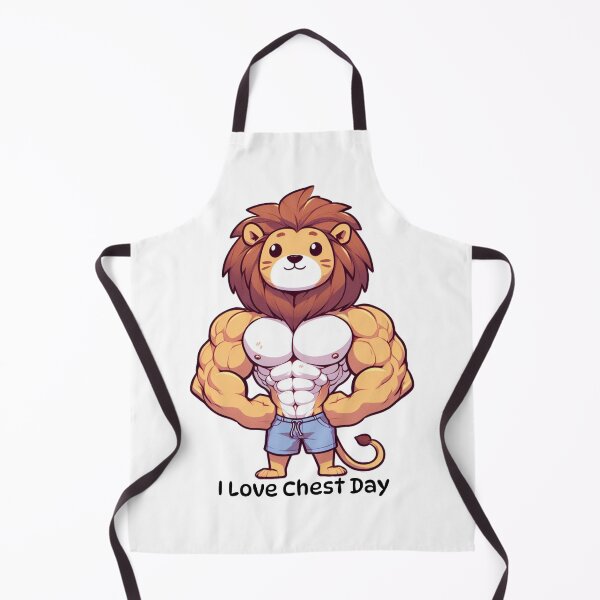 Item preview, I Love Chest Day Lion Version designed and sold by LemuellTrends.