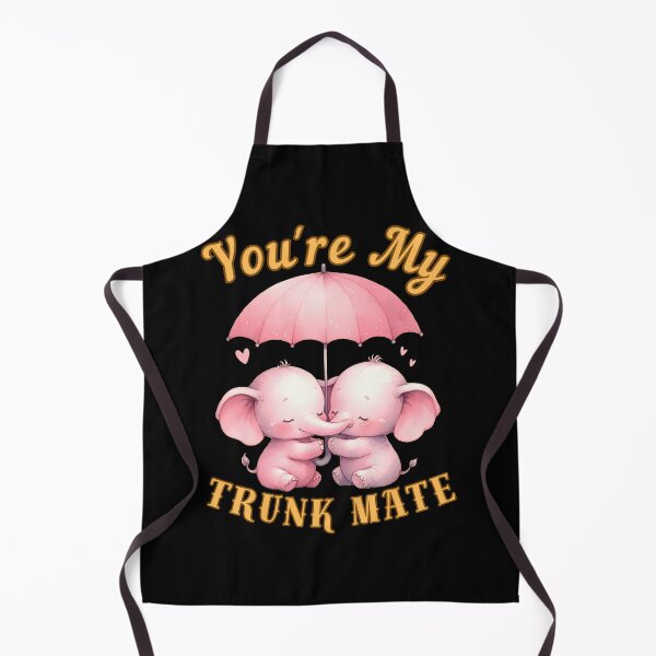 Item preview, You're My Trunk Mate. watercolor elephant designed and sold by ElephantVibes.