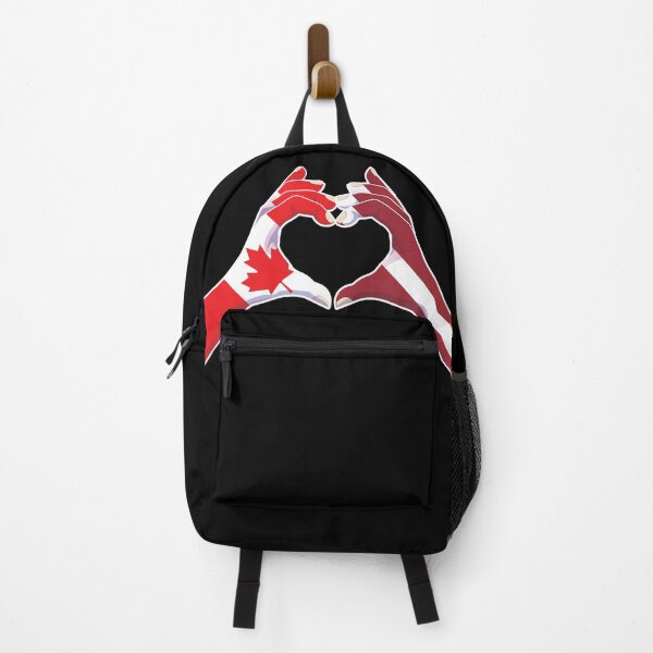 Item preview, Latvia Latvian Canadian Canada Love Heart Peace designed and sold by FlagX.