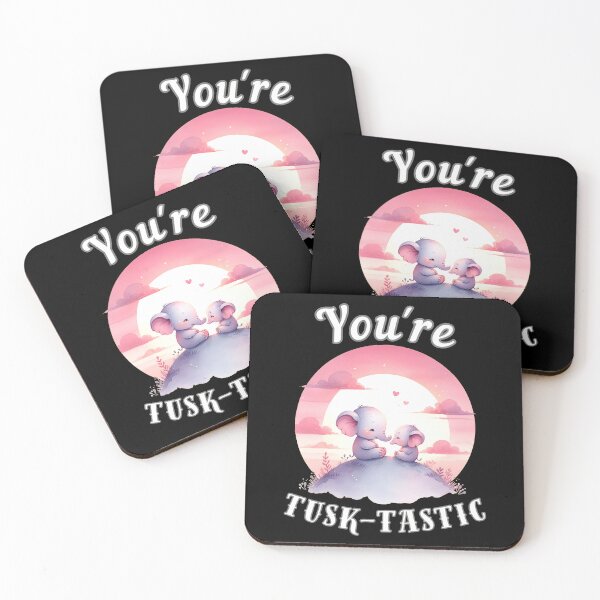 Item preview, You're Tusk-Tastic designed and sold by ElephantVibes.