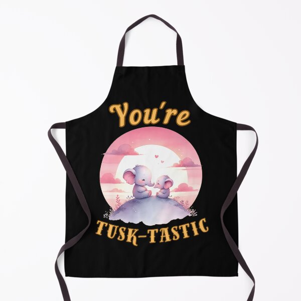 Item preview, You're Tusk-Tastic. elephant lover designed and sold by ElephantVibes.