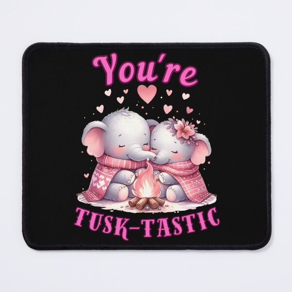 Item preview, You're Tusk-Tastic. elephant saying designed and sold by ElephantVibes.