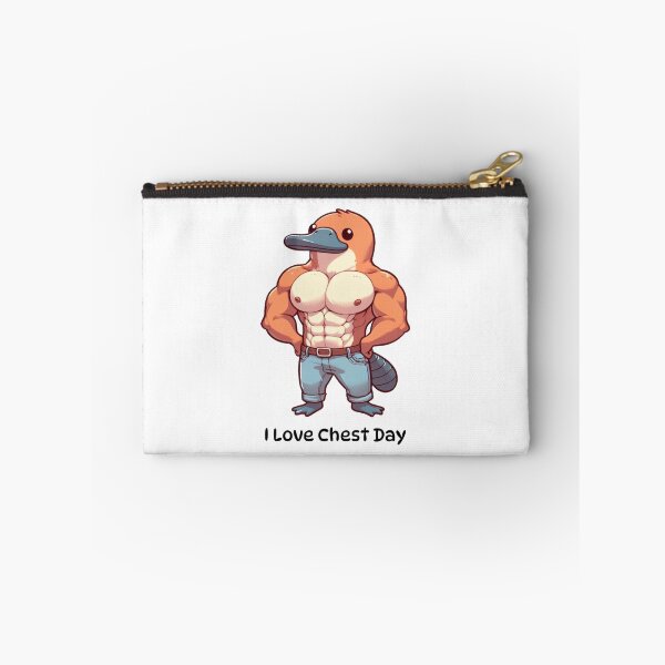 Item preview, I Love Chest Day Platypus Version designed and sold by LemuellTrends.